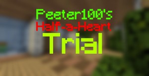 Tải về Peeter100's Half-a-Heart Trial cho Minecraft 1.13.1