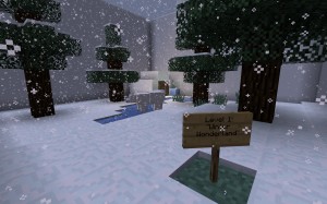 Tải về A Winter Find the Button cho Minecraft 1.13.2