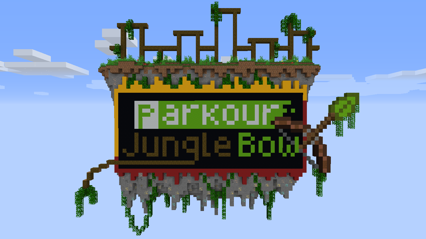 Tải về Parkour Jungle Bow cho Minecraft 1.15.1