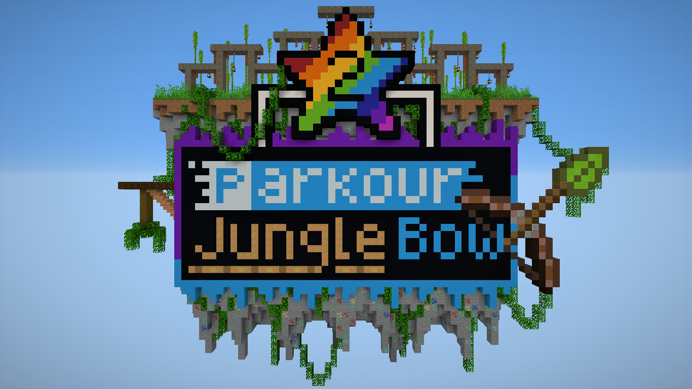 Tải về Parkour Jungle Bow 2 cho Minecraft 1.15.1