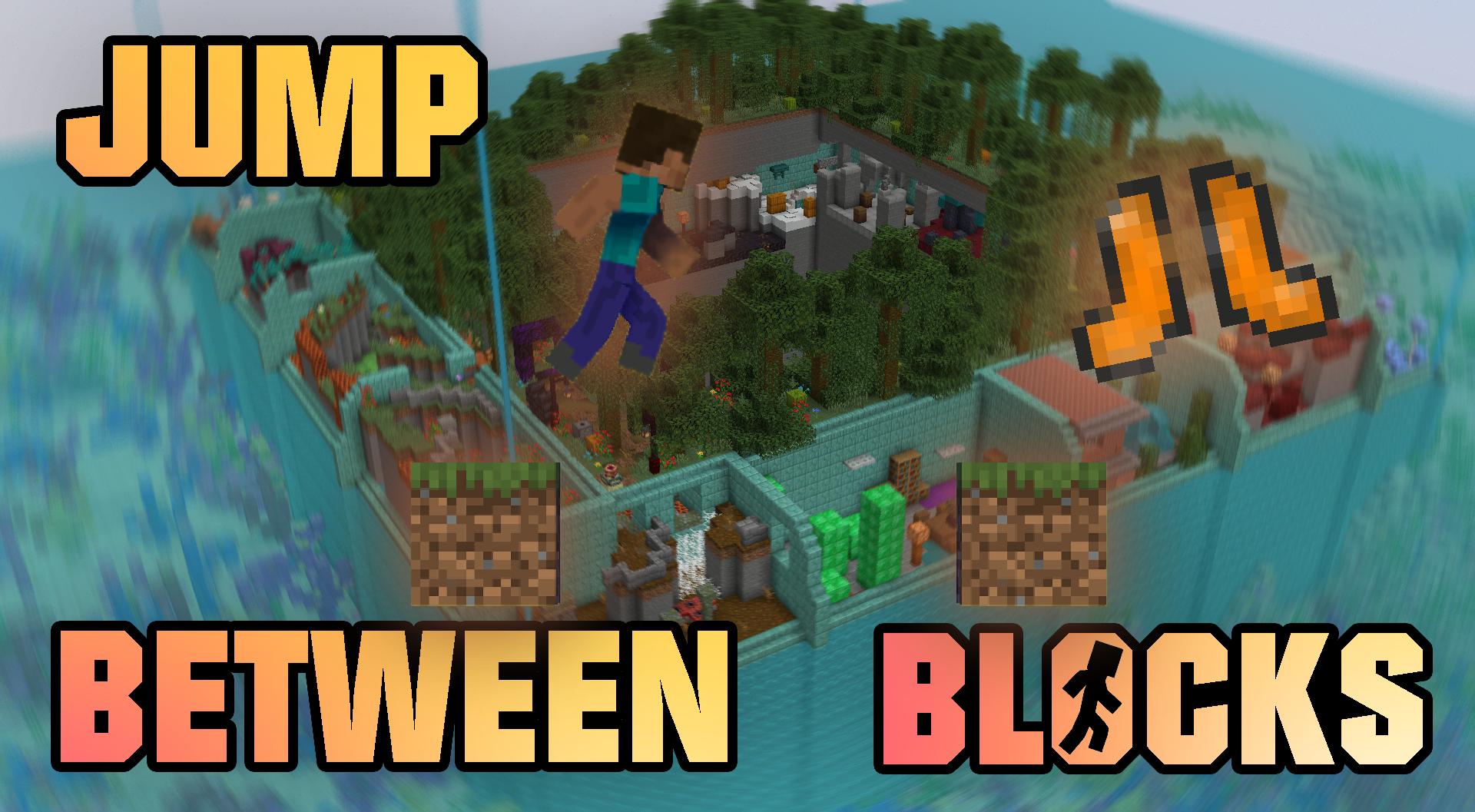 Tải về Jump Between Blocks cho Minecraft 1.16.5