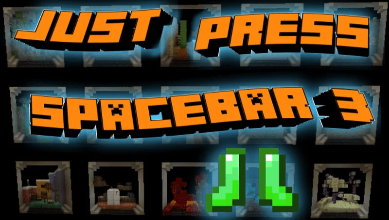 Tải về Just Press Spacebar 3 1.1.1 cho Minecraft 1.19.3