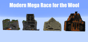 Tải về Modern Mega Race for the Wool 1.0 cho Minecraft 1.18.1