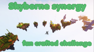 Tải về Skyborne Synergy: Fan Crafted Challenge 1.0 cho Minecraft 1.19.3