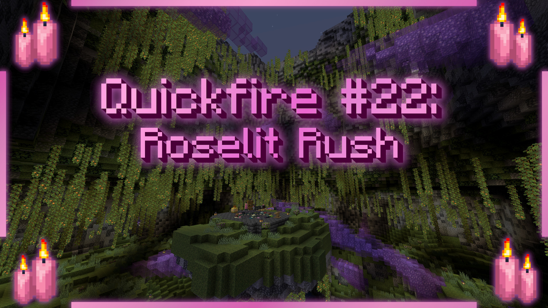 Tải về Quickfire #22: Roselit Rush 1.0 cho Minecraft 1.20.1