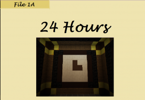 Tải về S.I. Files 1A: 24 Hours cho Minecraft 1.11.2
