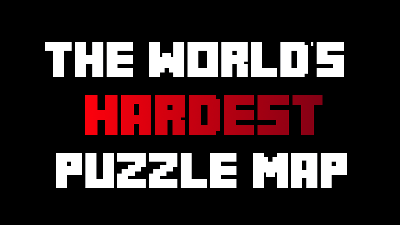 Tải về The World's Hardest Puzzle Map cho Minecraft 1.11