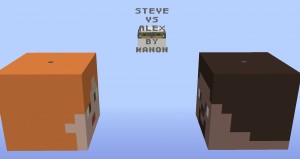 Tải về Steve Vs Alex cho Minecraft 1.10