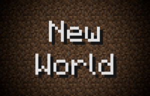 Tải về New World cho Minecraft 1.10.2