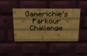 Tải về Gamerichie's Parkour Challenge cho Minecraft 1.10.2