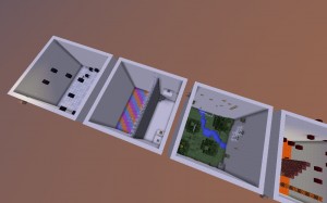 Tải về White Blocks Parkour cho Minecraft 1.10