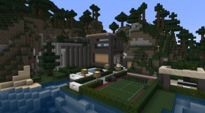 Tải về Modern Taiga House cho Minecraft 1.8