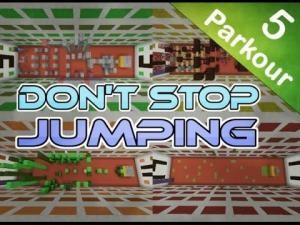 Tải về Don't Stop Jumping cho Minecraft 1.8