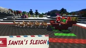 Tải về Santa's Sleigh cho Minecraft 1.8