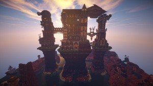 Tải về Steampunk Castle cho Minecraft 1.7.10