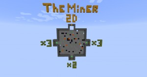 Tải về The Miner 2D cho Minecraft 1.12.1