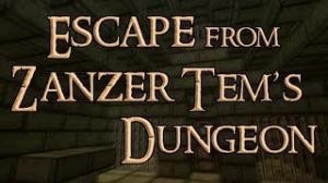 Tải về Escape from Zanzer Tem's Dungeon cho Minecraft 1.7