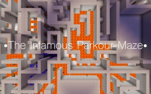 Tải về The Infamous Parkour Maze cho Minecraft 1.13