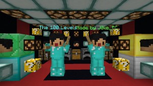 Tải về THE 100 LEVELS cho Minecraft 1.13.1