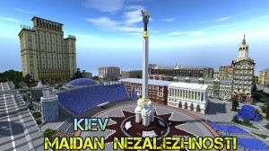 Tải về Maidan Nezalezhnosti (Kiev, Ukraine) cho Minecraft 1.12.2