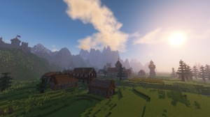 Tải về Medieval Village with Castle cho Minecraft 1.12.2