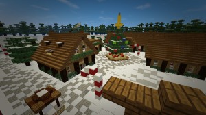 Tải về Santa's Christmas Village cho Minecraft 1.12.2
