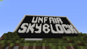 Tải về Unfair Skyblock cho Minecraft 1.13.2