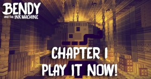 Tải về Bendy and the Ink Machine (Chapter 1) cho Minecraft 1.12.2