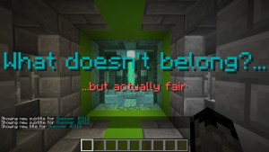 Tải về Actually Fair What Doesn't Belong cho Minecraft 1.14