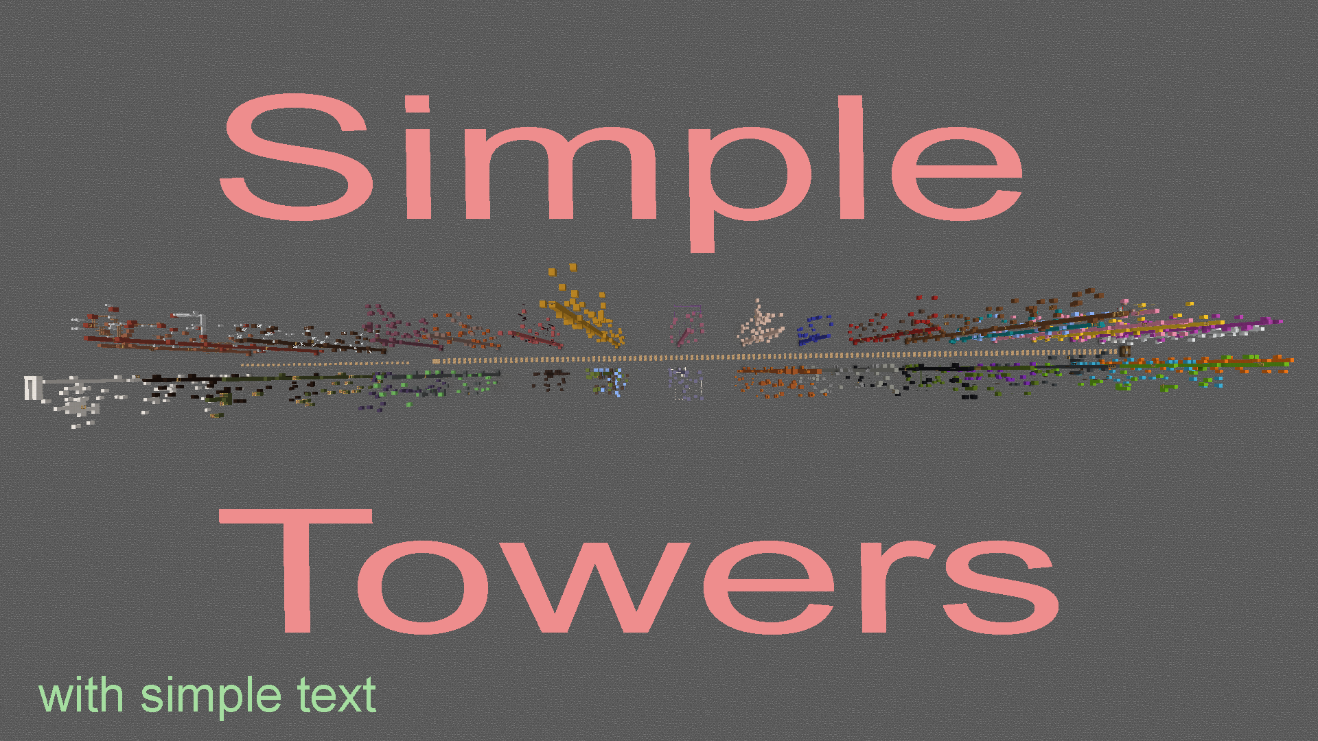 Tải về Simple Towers cho Minecraft 1.14.3