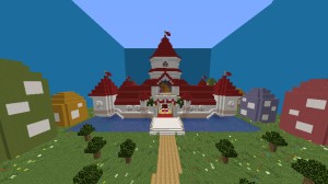 Tải về Super Mario Peach's Castle cho Minecraft 1.14.3