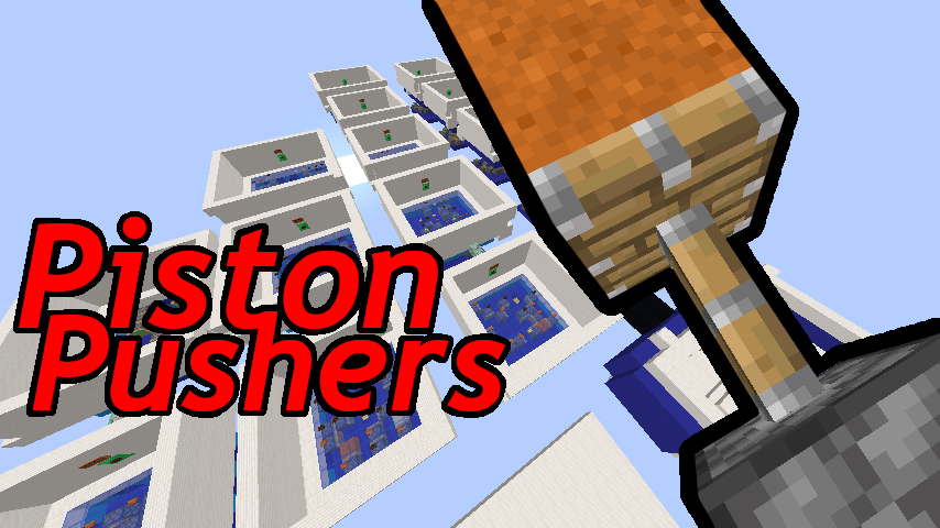 Tải về Piston Pushers cho Minecraft 1.14.4