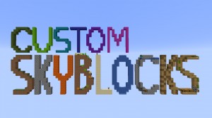 Tải về Custom SkyBlocks cho Minecraft 1.14.4