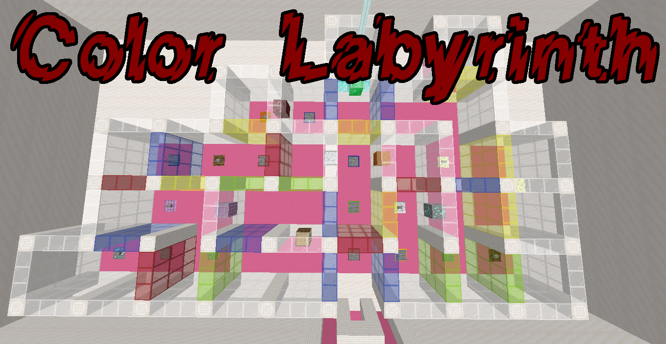 Tải về Color Labyrinth cho Minecraft 1.14.4