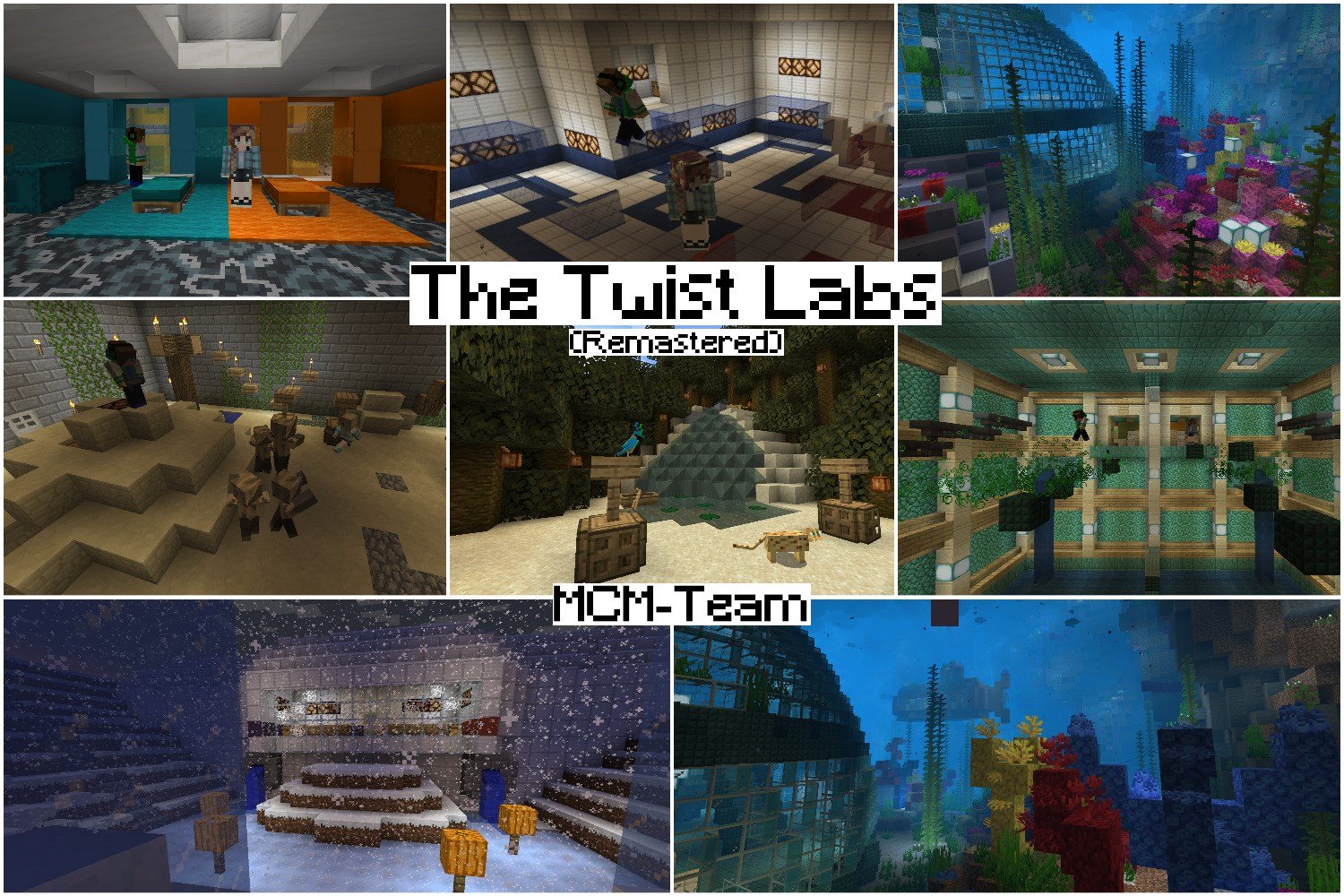 Tải về The Twist Labs (Remastered) cho Minecraft 1.15.2