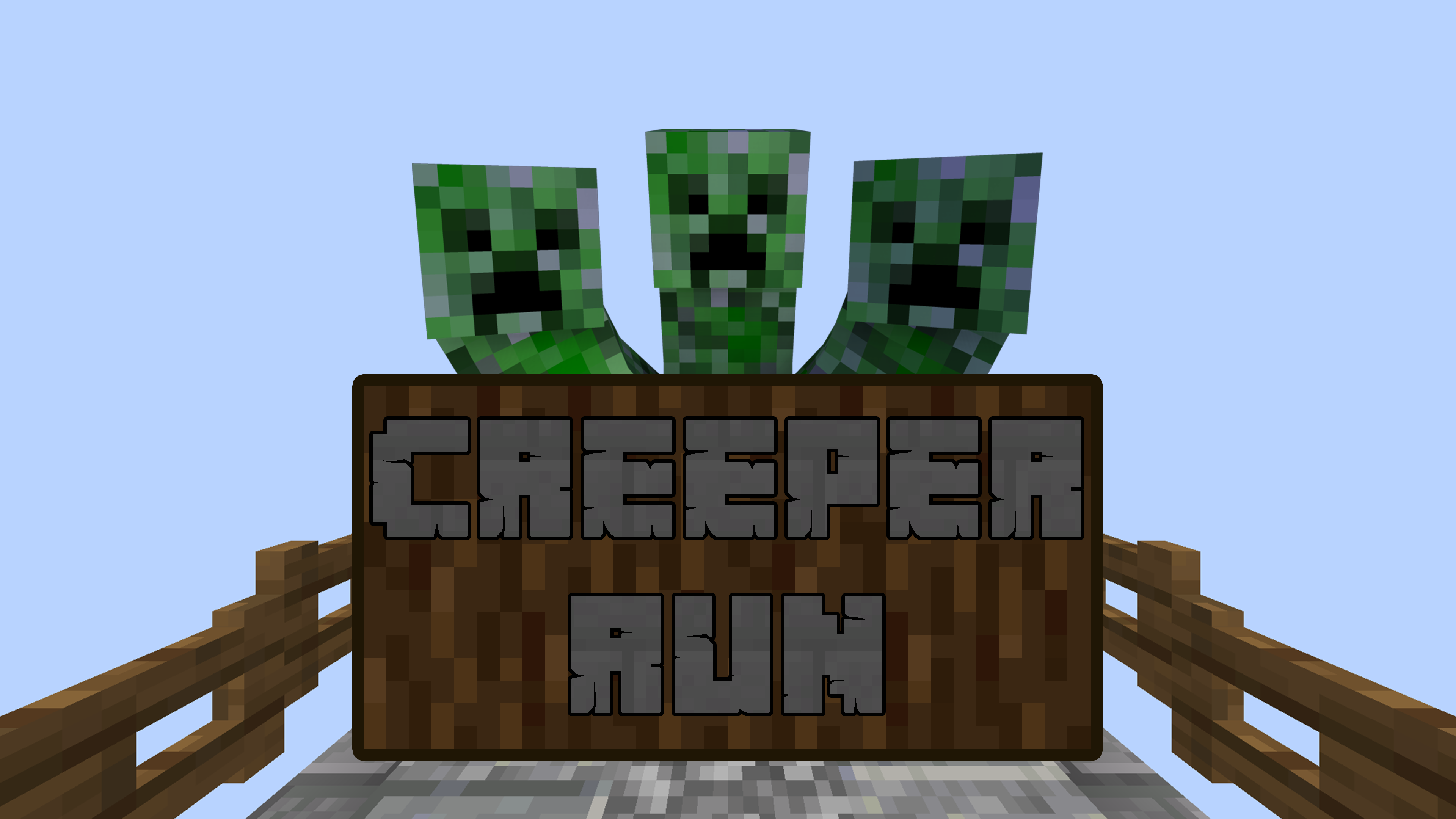 Tải về Creeper Run cho Minecraft 1.15.2