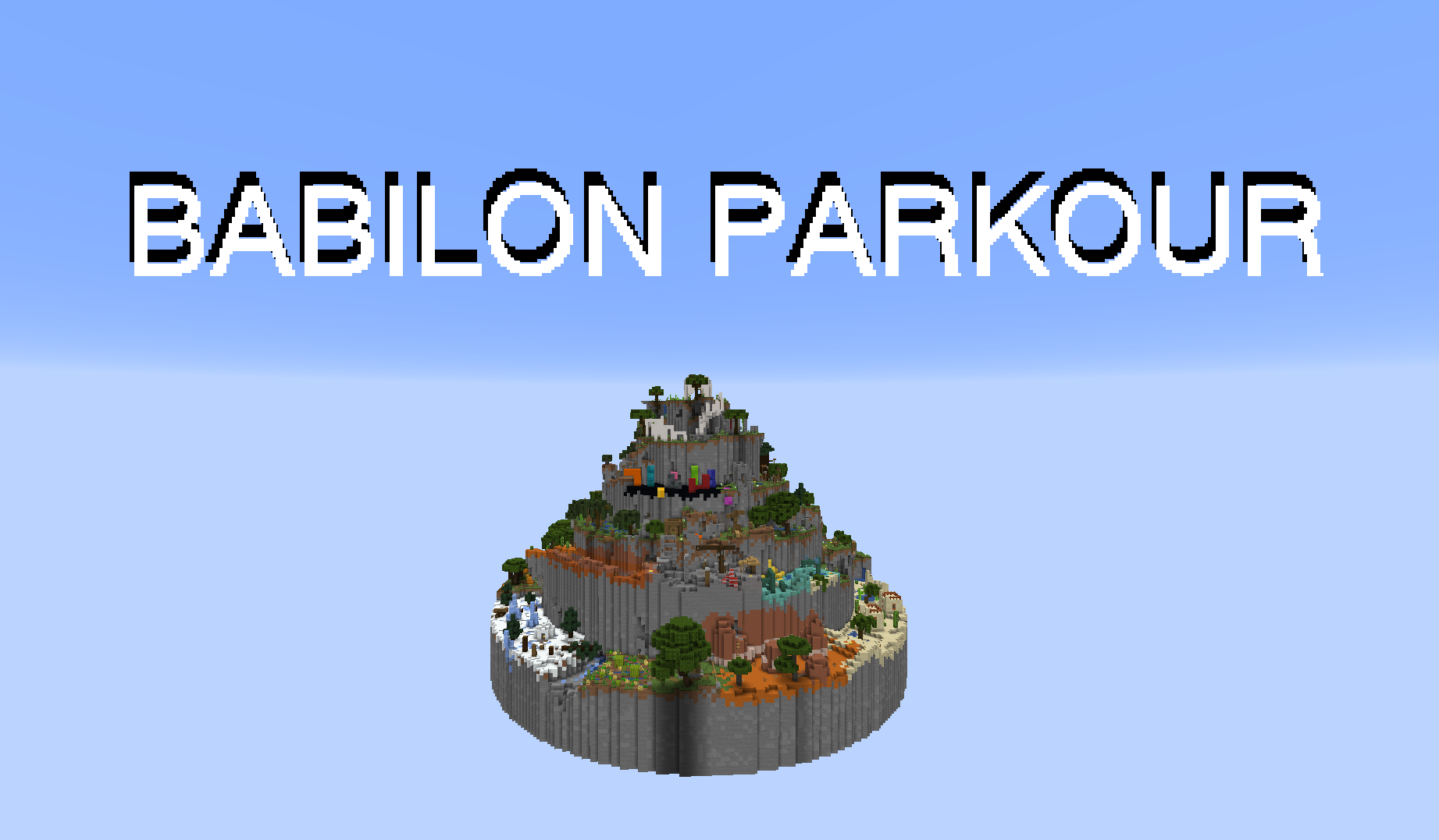 Tải về BABILON Parkour cho Minecraft 1.15.2