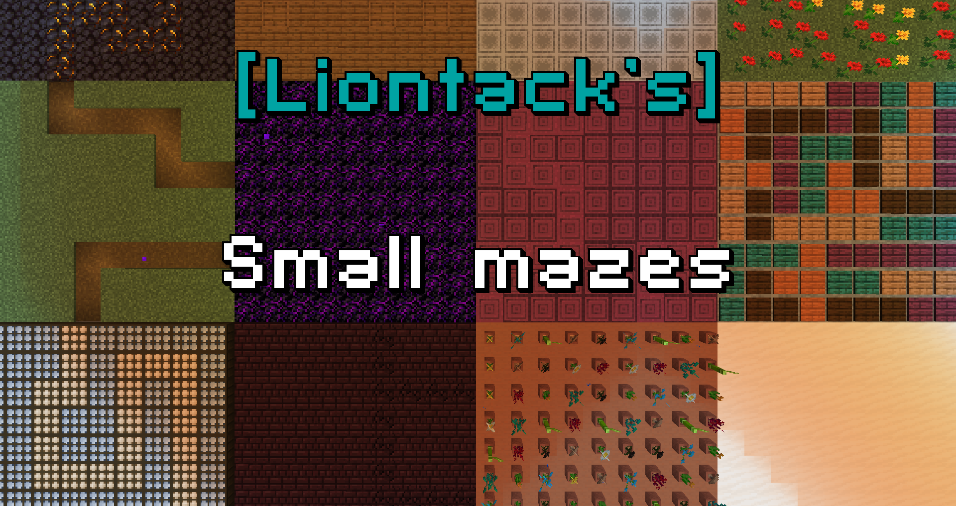 Tải về [Liontack's] Small Mazes cho Minecraft 1.16.1