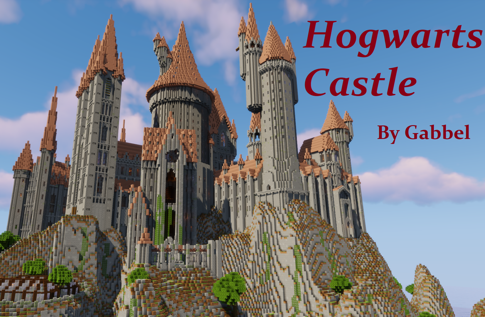 Tải về Hogwarts Castle cho Minecraft 1.14.4