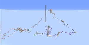 Tải về Extreme Sky Run cho Minecraft 1.16.3