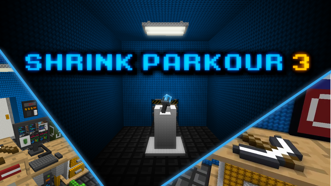 Tải về Shrink Parkour 3 cho Minecraft 1.16.4