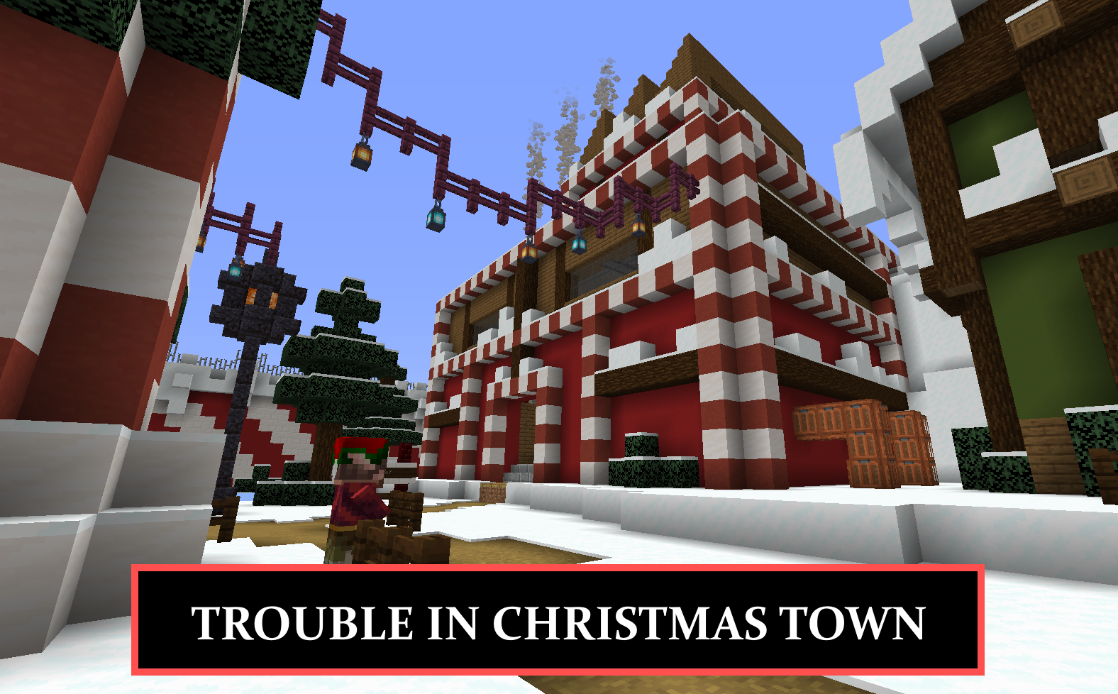 Tải về Trouble in Christmas Town cho Minecraft 1.16.4