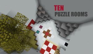 Tải về Ten Puzzle Rooms cho Minecraft 1.16.4