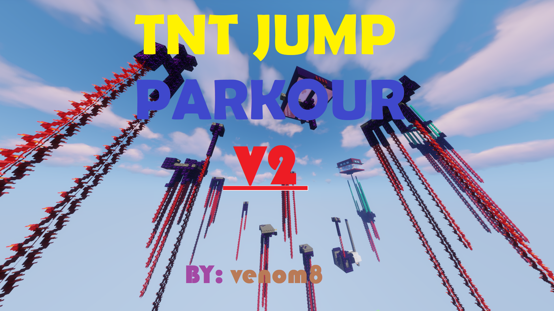 Tải về TNT Jump Parkour 2! cho Minecraft 1.16.4