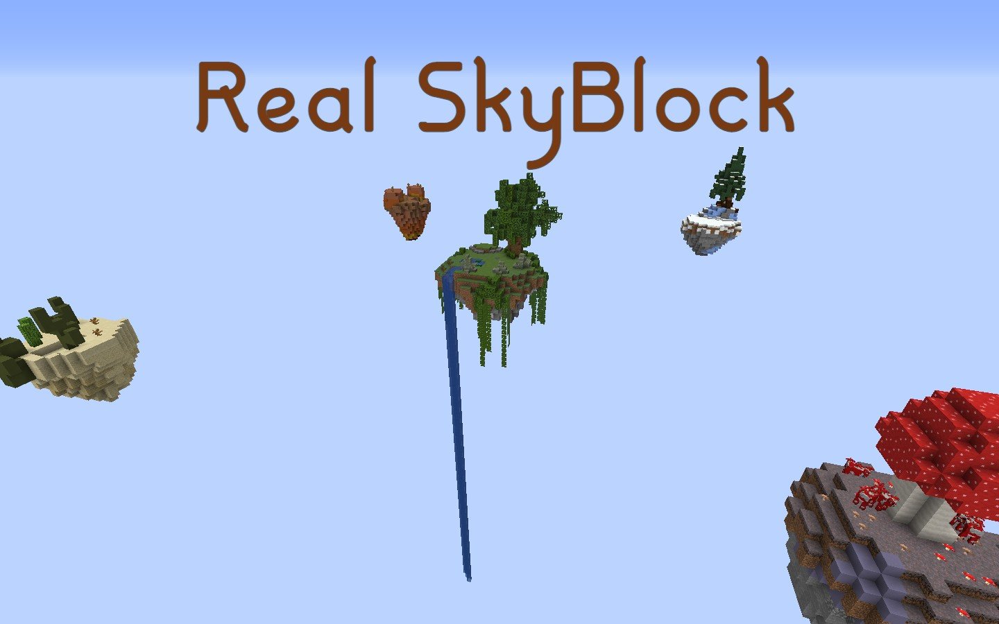 Tải về Real SkyBlock cho Minecraft 1.16.5