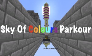 Tải về Sky of Colours Parkour cho Minecraft 1.16.4