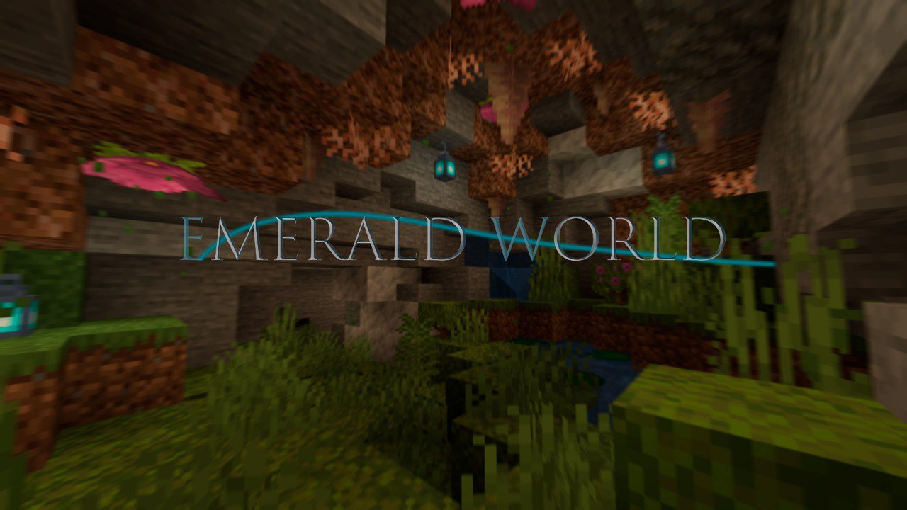 Tải về Emerald World cho Minecraft 1.17