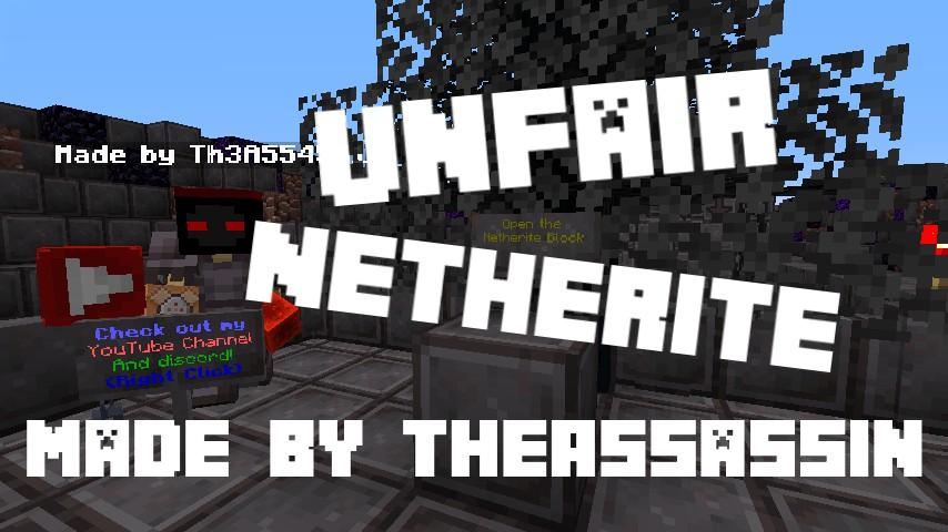 Tải về Unfair Netherite cho Minecraft 1.16.5