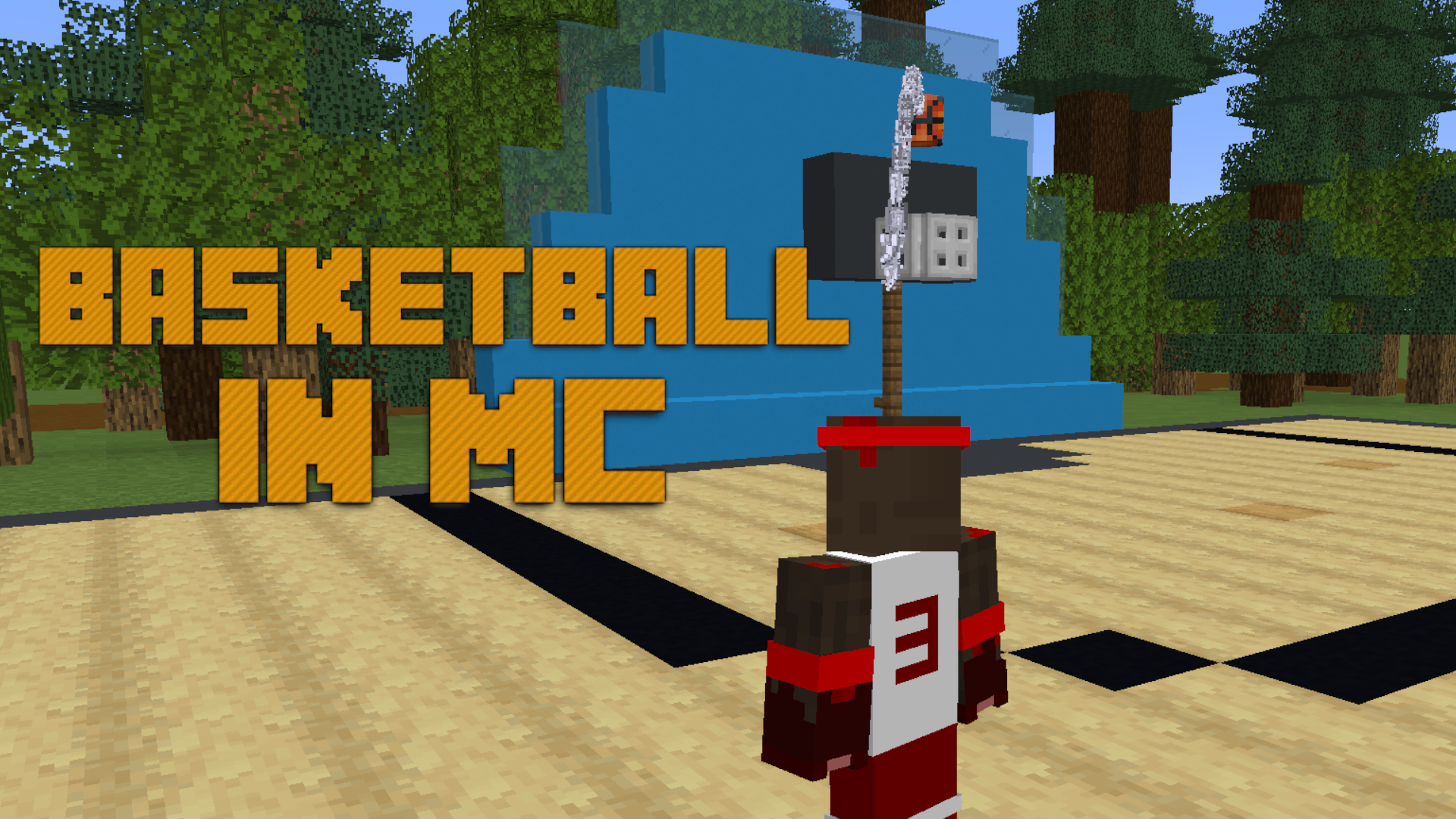 Tải về Basketball In Minecraft cho Minecraft 1.17.1