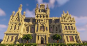 Tải về Neo-Gothic Palace cho Minecraft 1.16.5